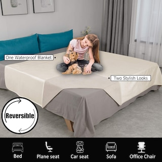 Foto 5 | Manta De Cama Para Mascotas Ameritex Reversible 100% Impermeable De Terciopelo - Venta Internacional.