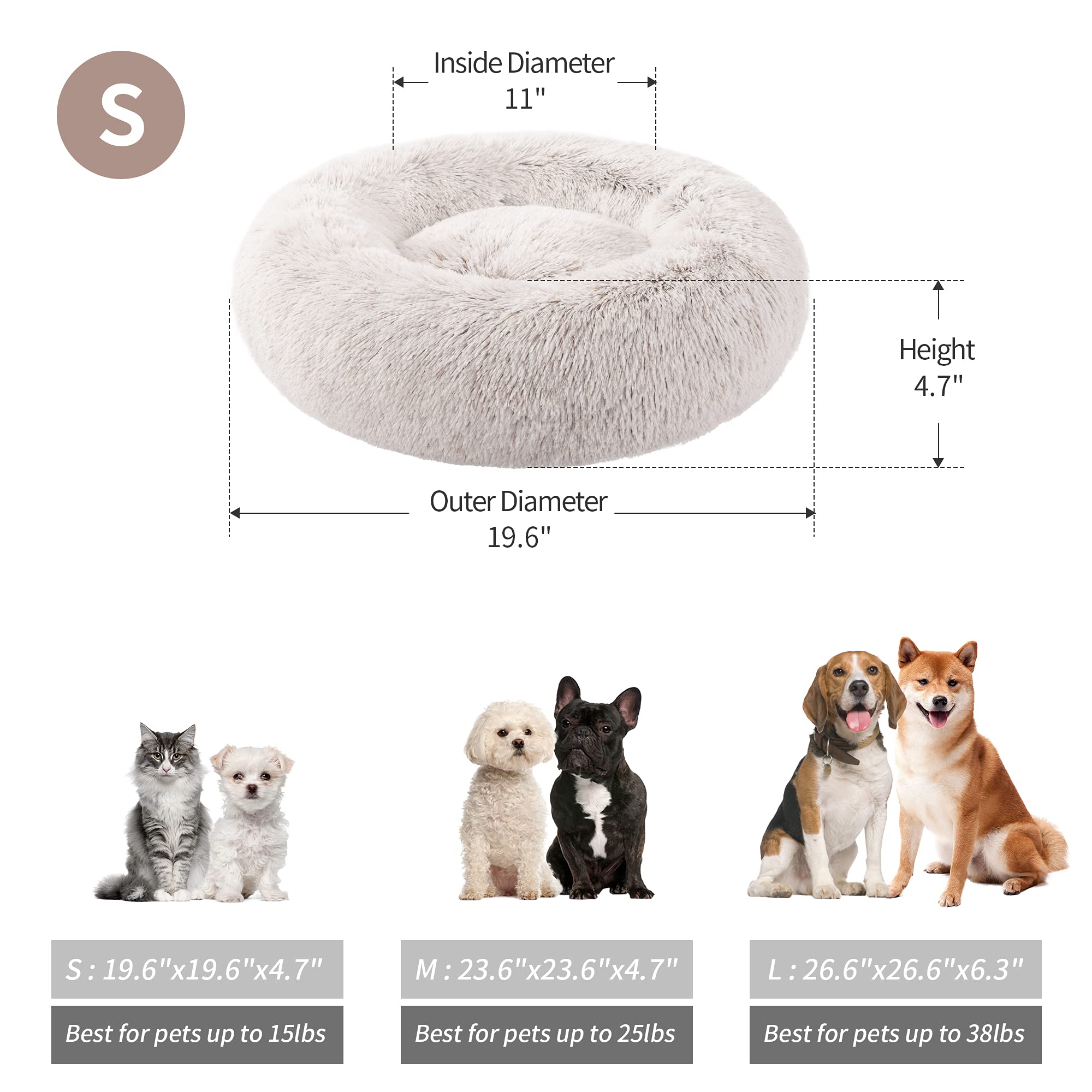 Foto 6 | Cat Bed Love's Cabin De 50 Cm Para Gatos De Interior Con Colchoneta - Venta Internacional.