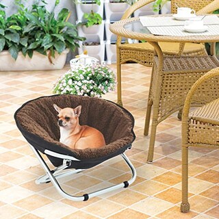 Foto 7 | Cuna Para Mascotas Etna, Cama Redonda Plegable Y Portátil Para Mascotas Pequeñas - Venta Internacional.