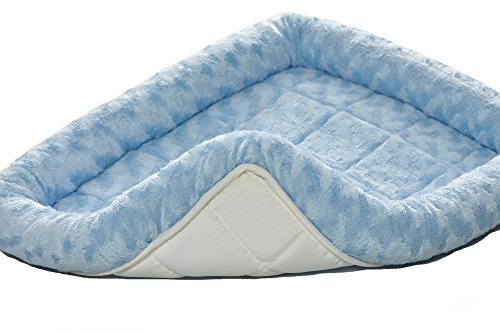 Foto 4 pulgar | Cama Para Mascotas Midwest Quiet Time Fashion, 22 L, Azul Con Cojín - Venta Internacional.