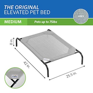Foto 4 | Cama Para Mascotas Coolaroo The Original Cooling Elevated Grey Medium - Venta Internacional.