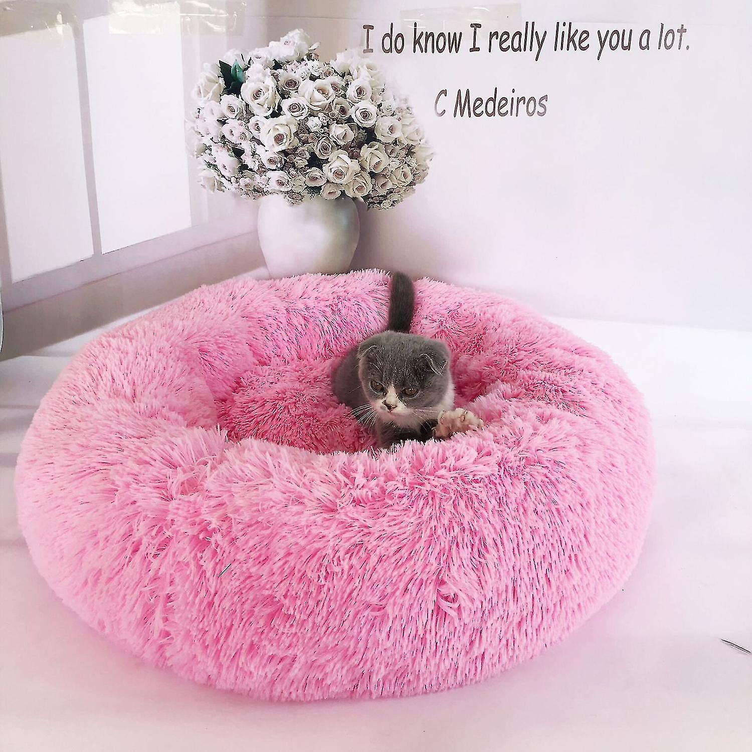 Foto 4 pulgar | Alfombrillas Para Gatos, Cama Para Mascotas, Redondas Y Cálidas, Caseta De 40 Cm - Venta Internacional.