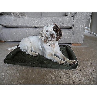 Foto 4 | Colchón Para Cama Para Perros, Resistente Al Agua, 56 Cm, Tamaño Pequeño, Color Verde - Venta Internacional.