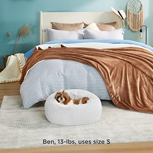 Foto 8 pulgar | Cama Para Mascotas Bedsure Calmante Para Perros Pequeños, Lavable En Forma De Rosquilla, 60 Cm - Venta Internacional.