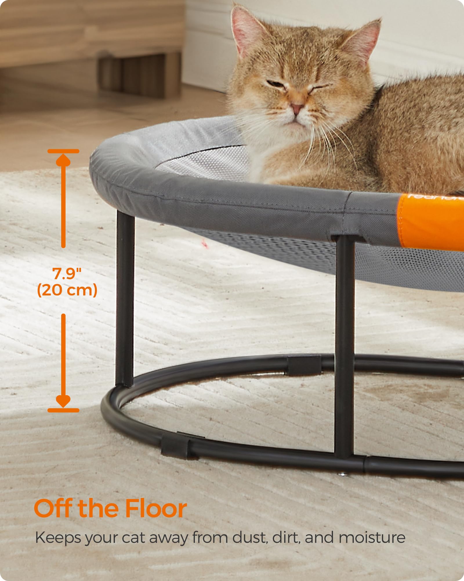 Foto 7 pulgar | Cama Para Gatos Feandrea, Hamaca Transpirable Para Mascotas De Hasta 9 Kg - Venta Internacional.
