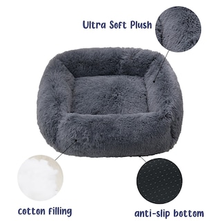 Foto 1 | Colchoneta Para Perros, Cama Para Gatos, Cuadrada, De Felpa, Para Invierno - Venta Internacional.