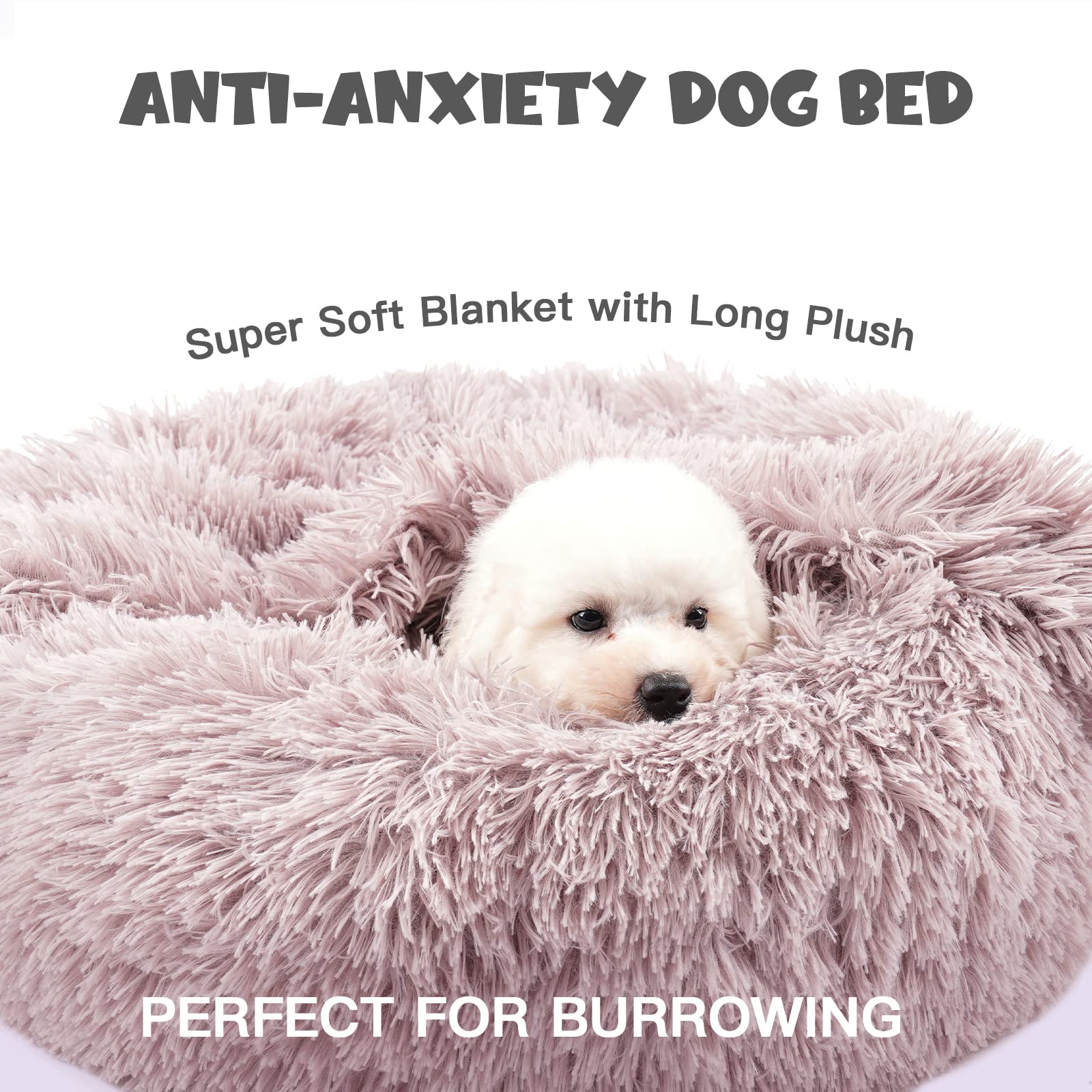 Foto 3 pulgar | Cama Para Perros Himax Donut Con Manta Para Perros Pequeños - Venta Internacional.