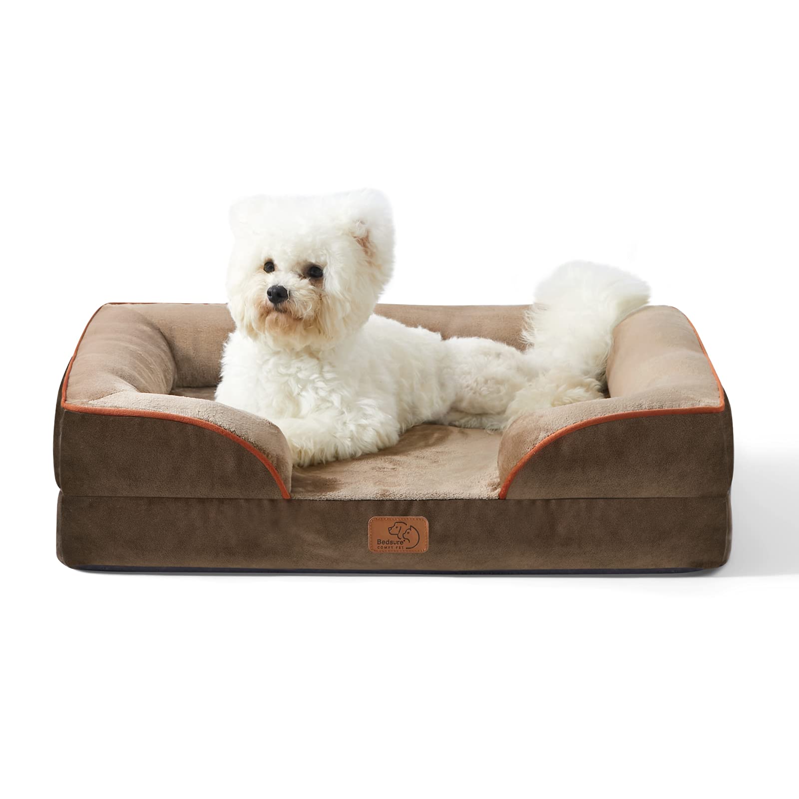 Sofá Ortopédico Impermeable Dog Bed Bedsure Para Perros Medianos - Venta Internacional. $1,427