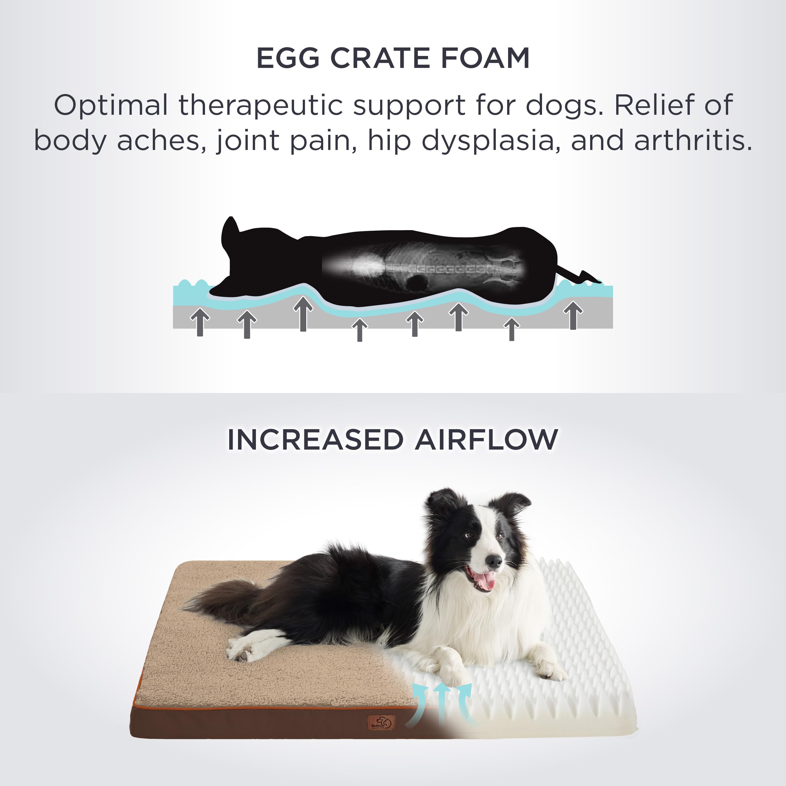 Foto 4 pulgar | Cama Ortopédica Mediana Para Perros De Tamaño Mediano, Impermeable, Para Perros De Tamaño Mediano - Venta Internacion