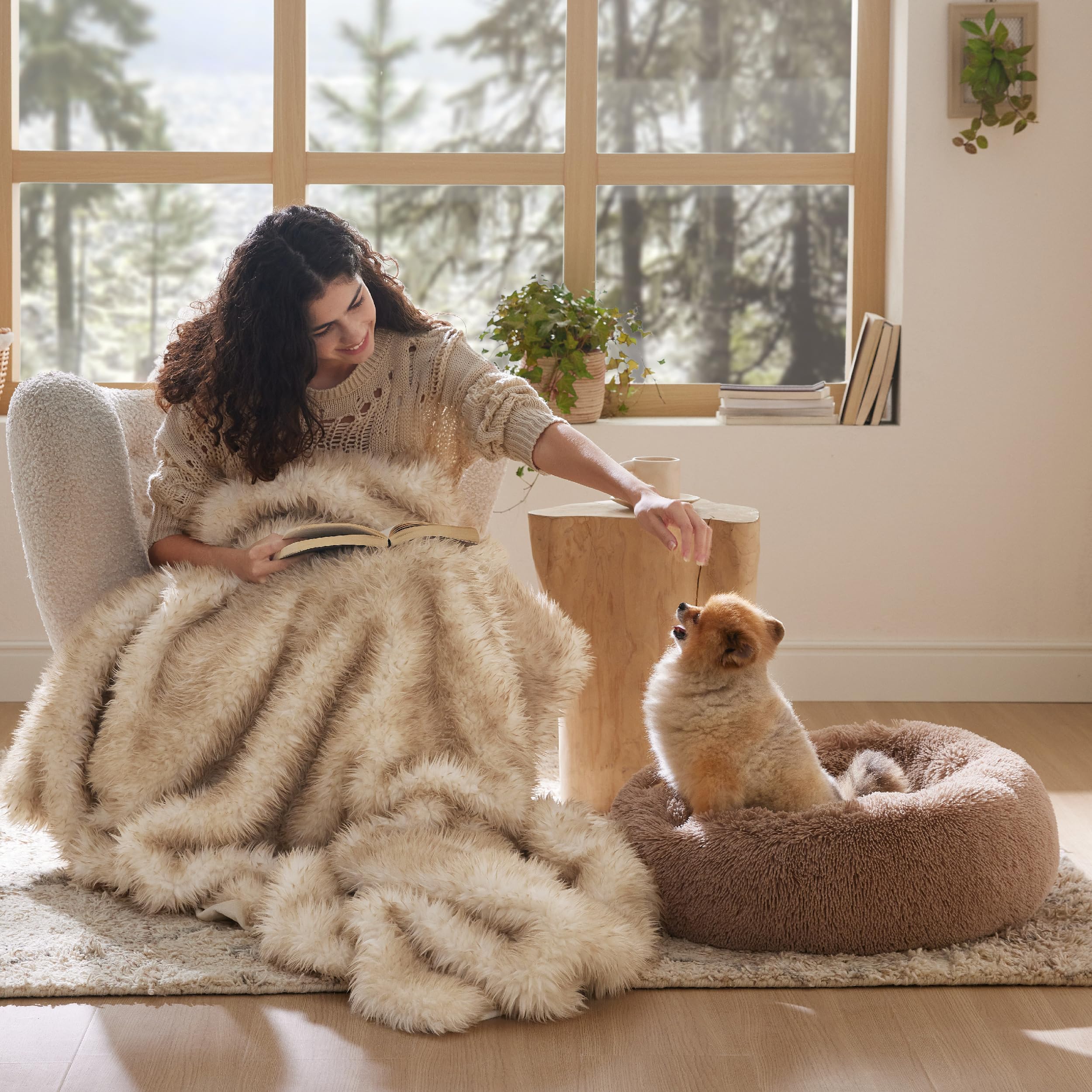 Foto 5 pulgar | Cama Para Perros Bedsure Calming Donut, Lavable Para Perros Pequeños - Venta Internacional.