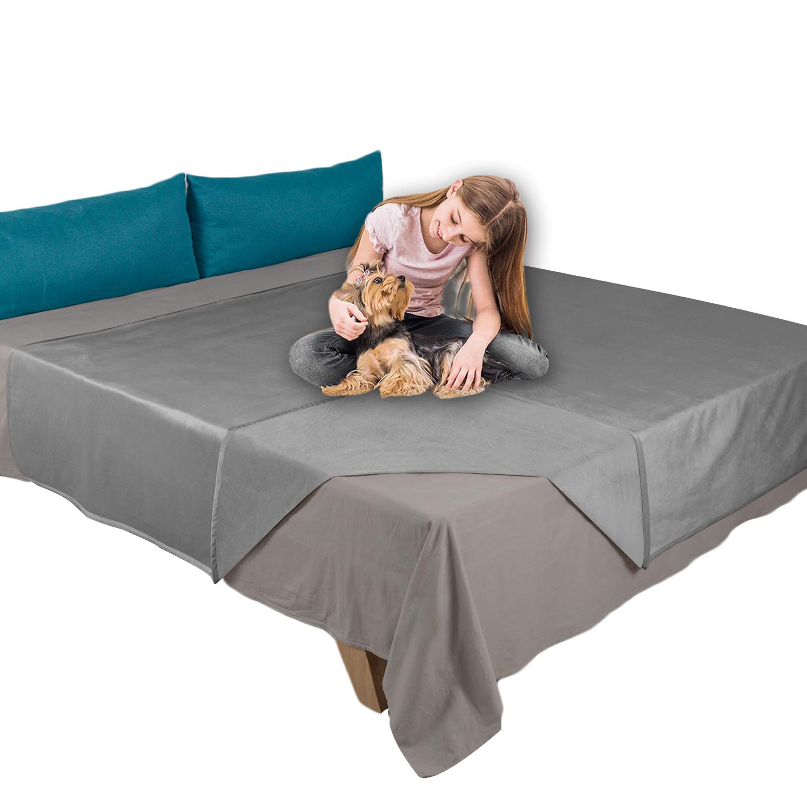 Foto 2 pulgar | Manta De Cama Para Mascotas Ameritex Reversible 100% Impermeable De Terciopelo - Venta Internacional.