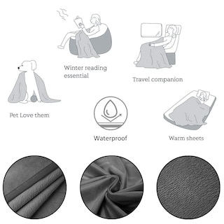 Foto 7 | Manta De Cama Para Mascotas Ameritex Reversible 100% Impermeable De Terciopelo - Venta Internacional.