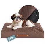 Cama Para Mascotas Esquimal Café Chica Antiestrés