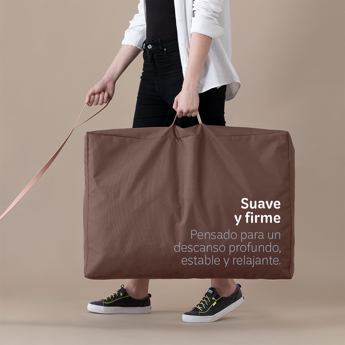 Foto 2 | Cama Para Mascotas Esquimal Café Mediana Antiestrés