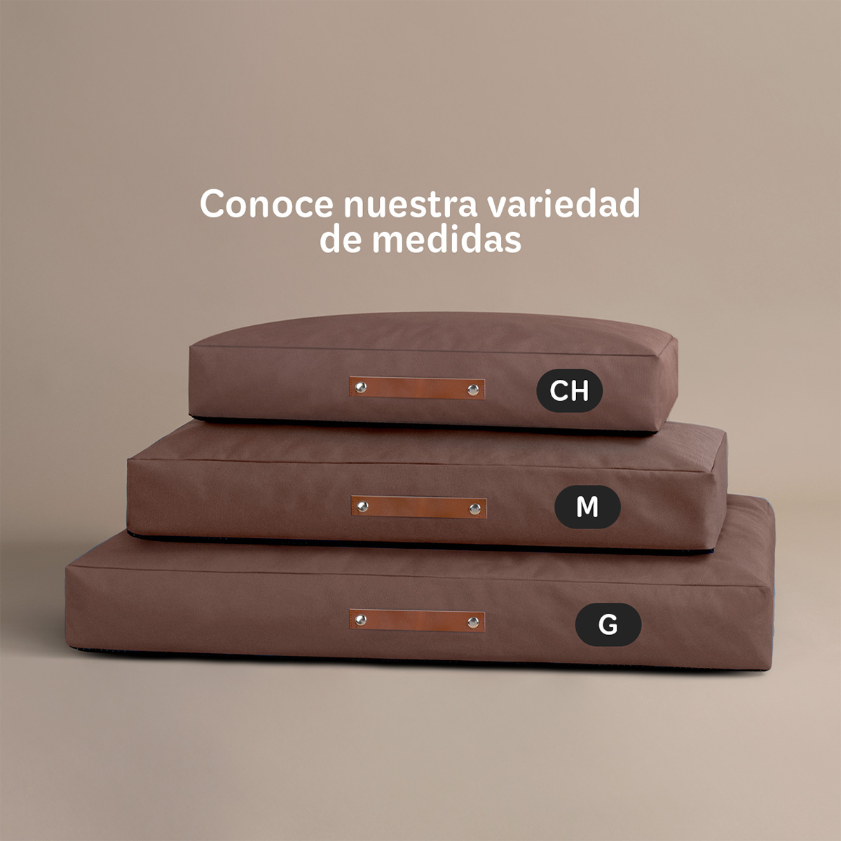 Foto 7 pulgar | Cama Para Mascotas Esquimal Café Grande Antiestrés
