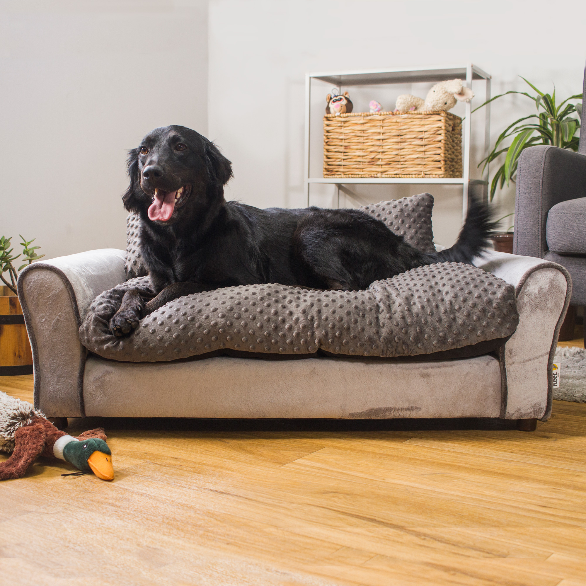 Foto 2 | Cama Sofa con Funda Extraible 2 Almohadas para Mascotas