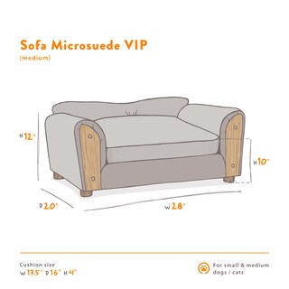 Foto 4 | Cama para Mascotas con Cojín y Funda Extraíble