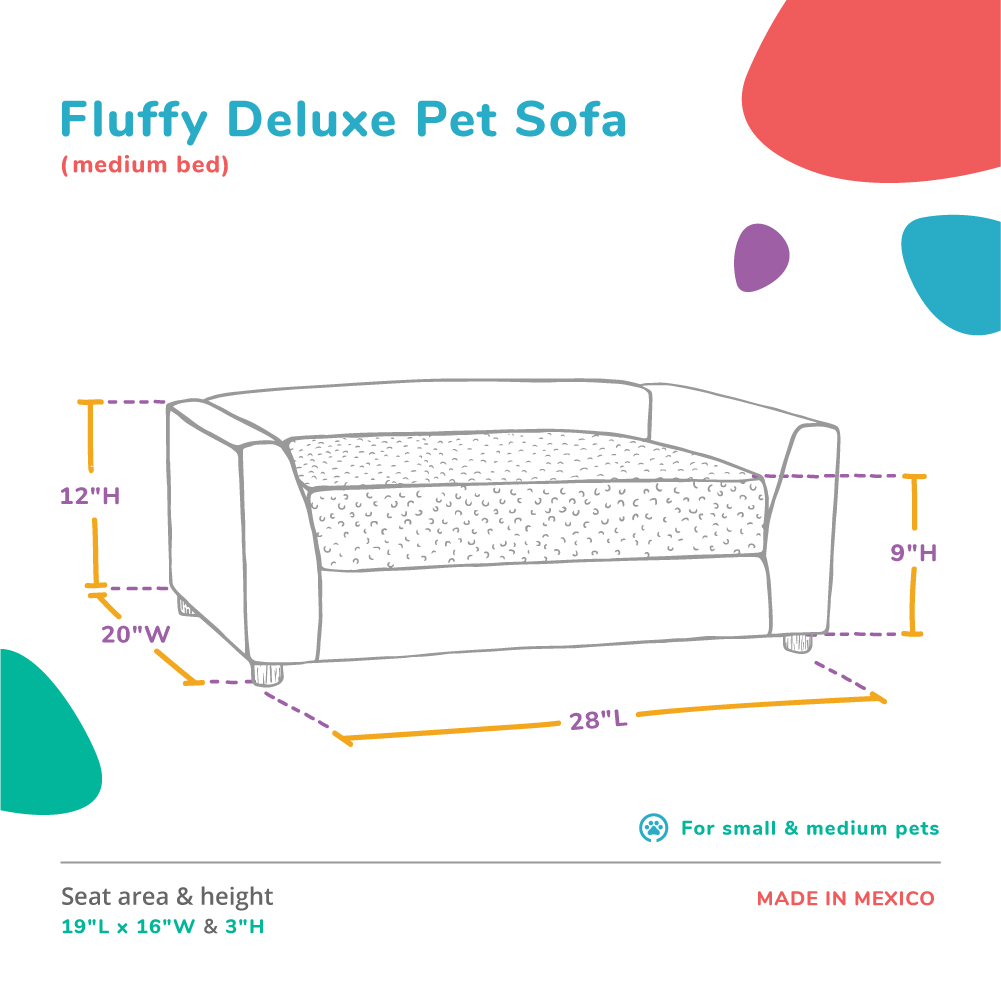 Foto 6 pulgar | Cama Para Mascotas, Tapizada En Cuero Sintetico, Incluye Cojin Texturizado Con Funda Extraible