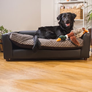 Foto 1 | Cama Para Mascotas Con Funda Texturizada Extraible, Incluye Patas De Madera Desmontables