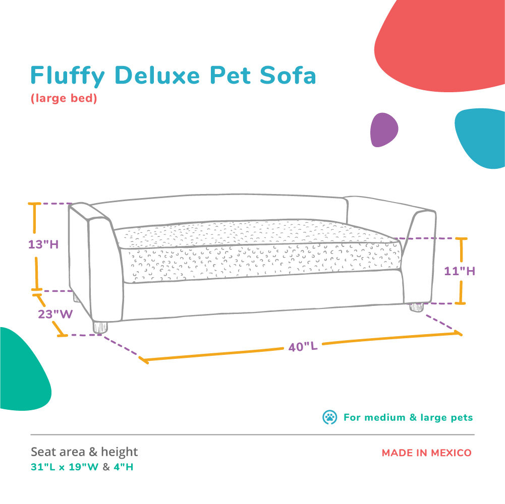 Foto 6 pulgar | Cama Para Mascotas Con Funda Texturizada Extraible, Incluye Patas De Madera Desmontables