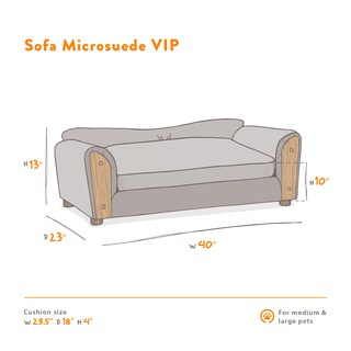 Foto 5 | Cama Para Mascotas , Incluye Con Funda Desmontable, Patas De Madera Extraibles