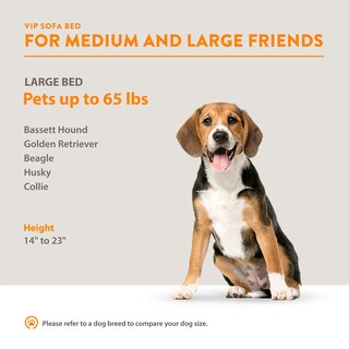 Foto 6 | Cama Para Mascotas , Incluye Con Funda Desmontable, Patas De Madera Extraibles