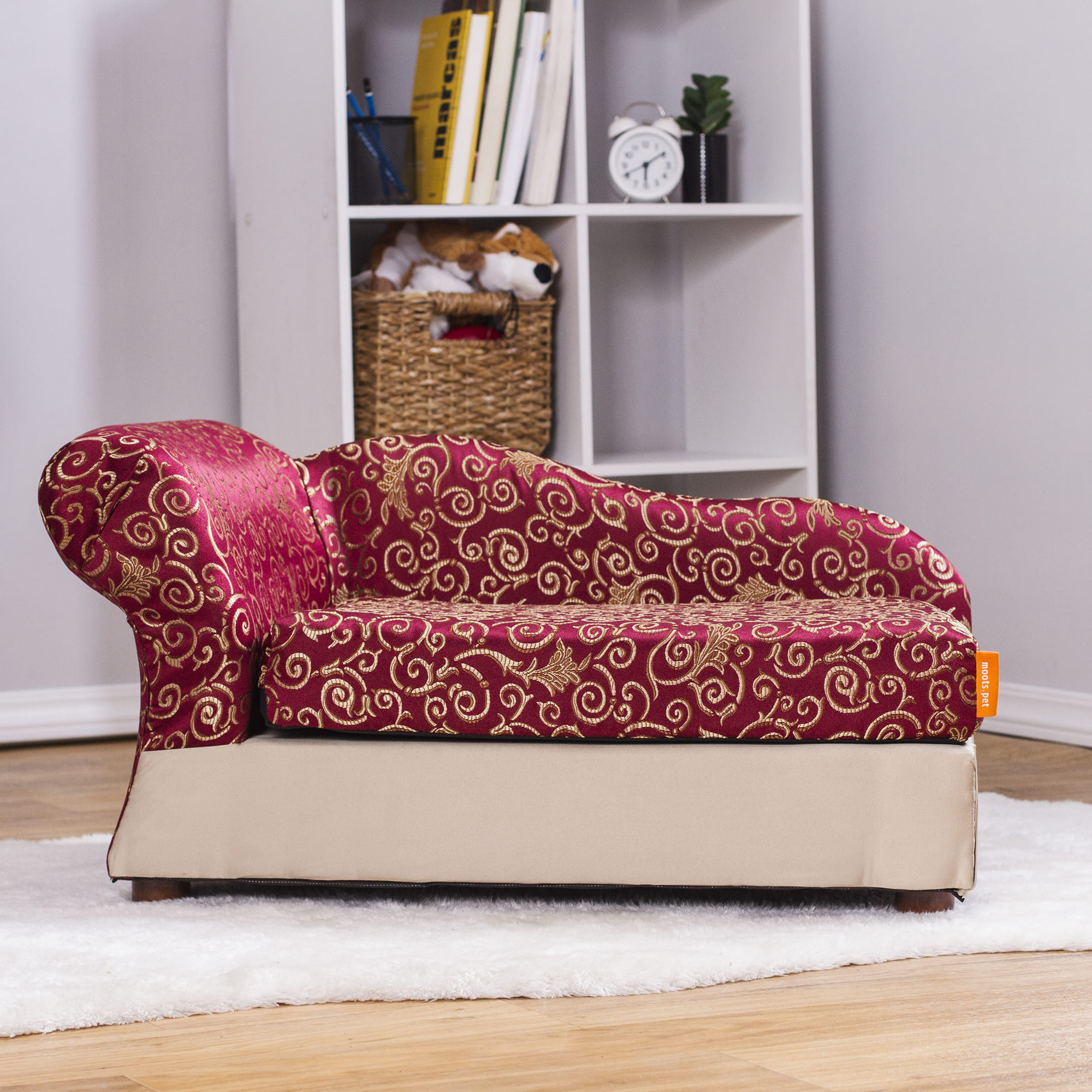 Foto 4 pulgar | Cama Para Mascotas, FUNDA EXTRAIBLE, Tapizada En Poliester Satinado, Incluye Cojin, Facil De Aspirar