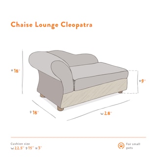 Foto 5 | Cama Para Mascotas FUNDA EXTRAIBLE Resistente Al Agua, Incluye 1 Cojin, Patas De Madera Extraibles, Facil De Aspirar