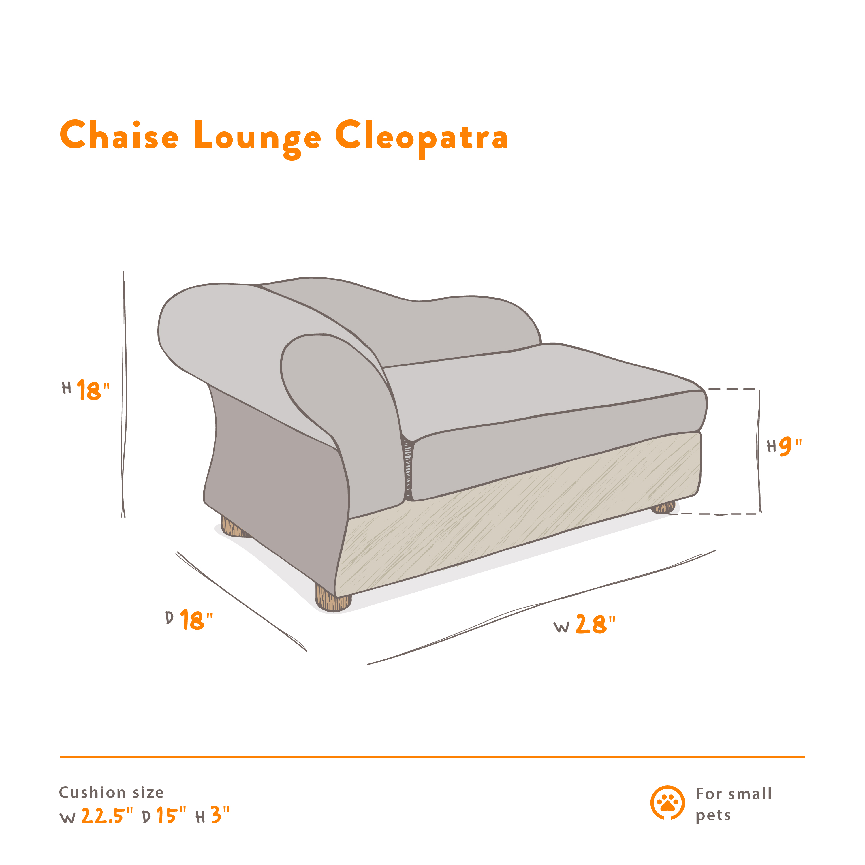 Foto 8 pulgar | Cama Para Mascotas, FUNDA EXTRAIBLE, Facil De Aspirar, Incluye Cojin, Resistente Al Agua, Patas Desmontables