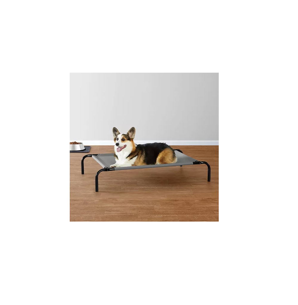 Foto 4 pulgar | Cama Elevada Para Perro Mediano Resistente Portátil Eo Safe Imports Esi-18545 Gris