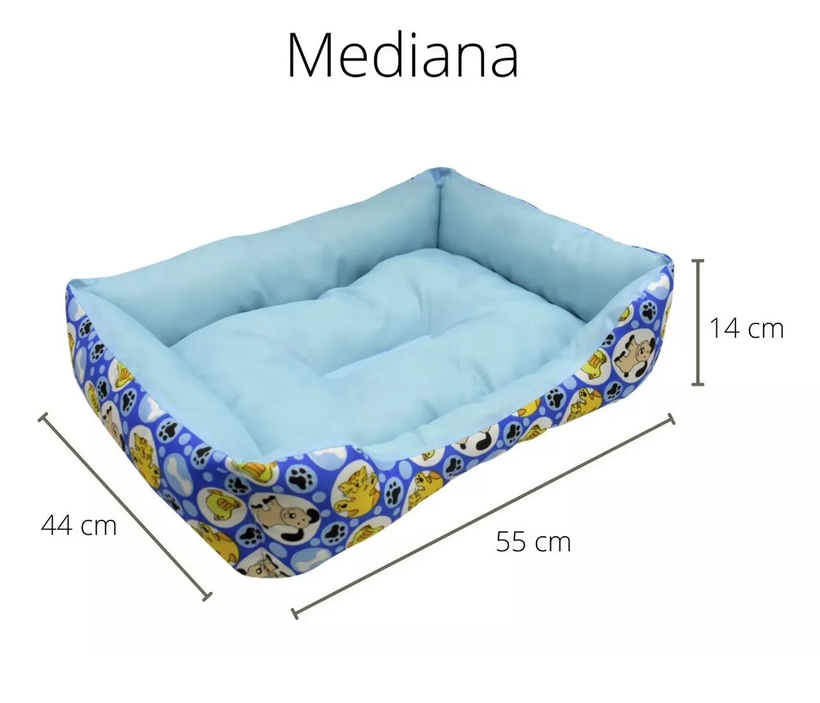 Foto 3 pulgar | Cama Para Perros Cama Tamaño Mediana Eo Safe Imports Esi-18539 Multicolor