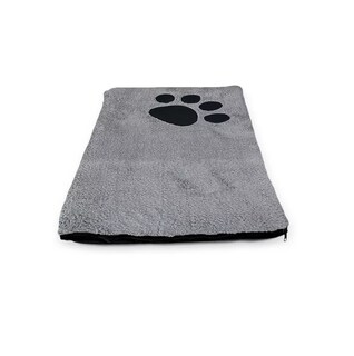 Foto 3 | Cama Tapete Sencillo Para Mascota Perro O Gato Chico Gris