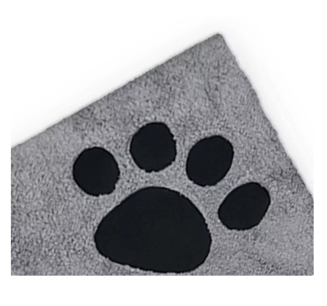 Foto 6 pulgar | Cama Tapete Sencillo Para Mascota Perro O Gato Chico Gris