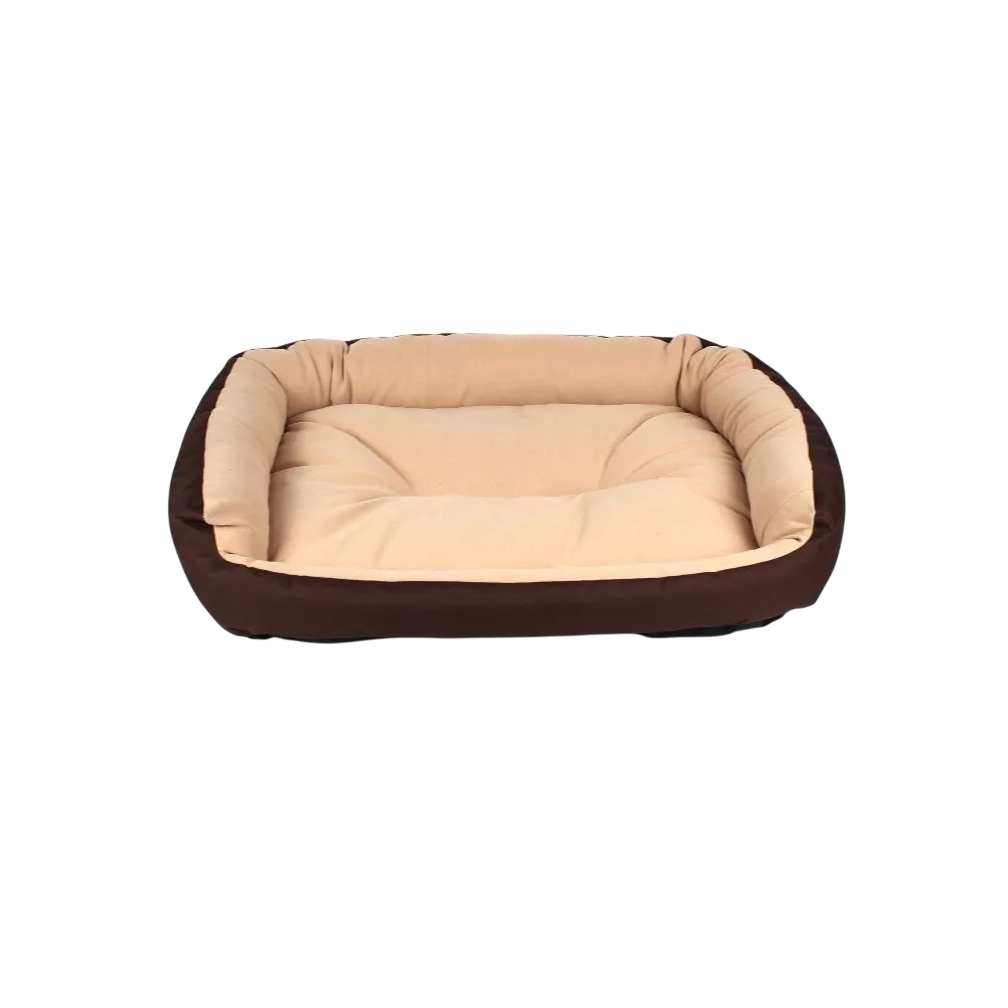 Foto 2 pulgar | Cama Para Perro O Mascota Mediana Color Café Y Beige Colchoneta