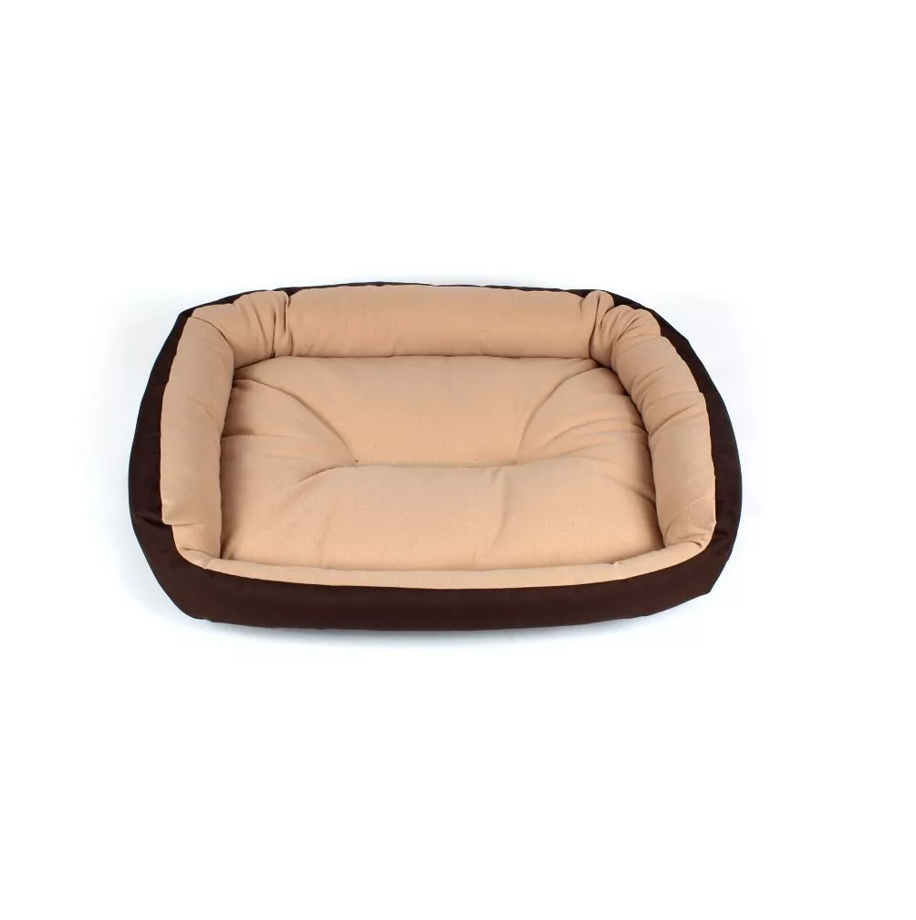Foto 5 pulgar | Cama Para Perro O Mascota Mediana Color Café Y Beige Colchoneta