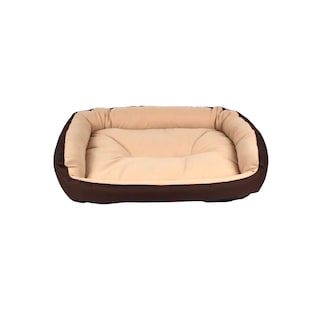 Foto 1 | Cama Para Perro O Mascota Mediana Color Café Y Beige Colchoneta