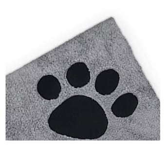 Foto 5 | Cama Tapete Sencillo Para Mascota Perro O Gato Chico Gris