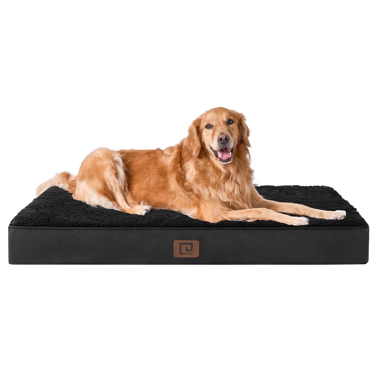Cama Ortopédica Para Perros Eheyciga Xl Para Perros Extragrandes, Color Negro - Venta Internacional.