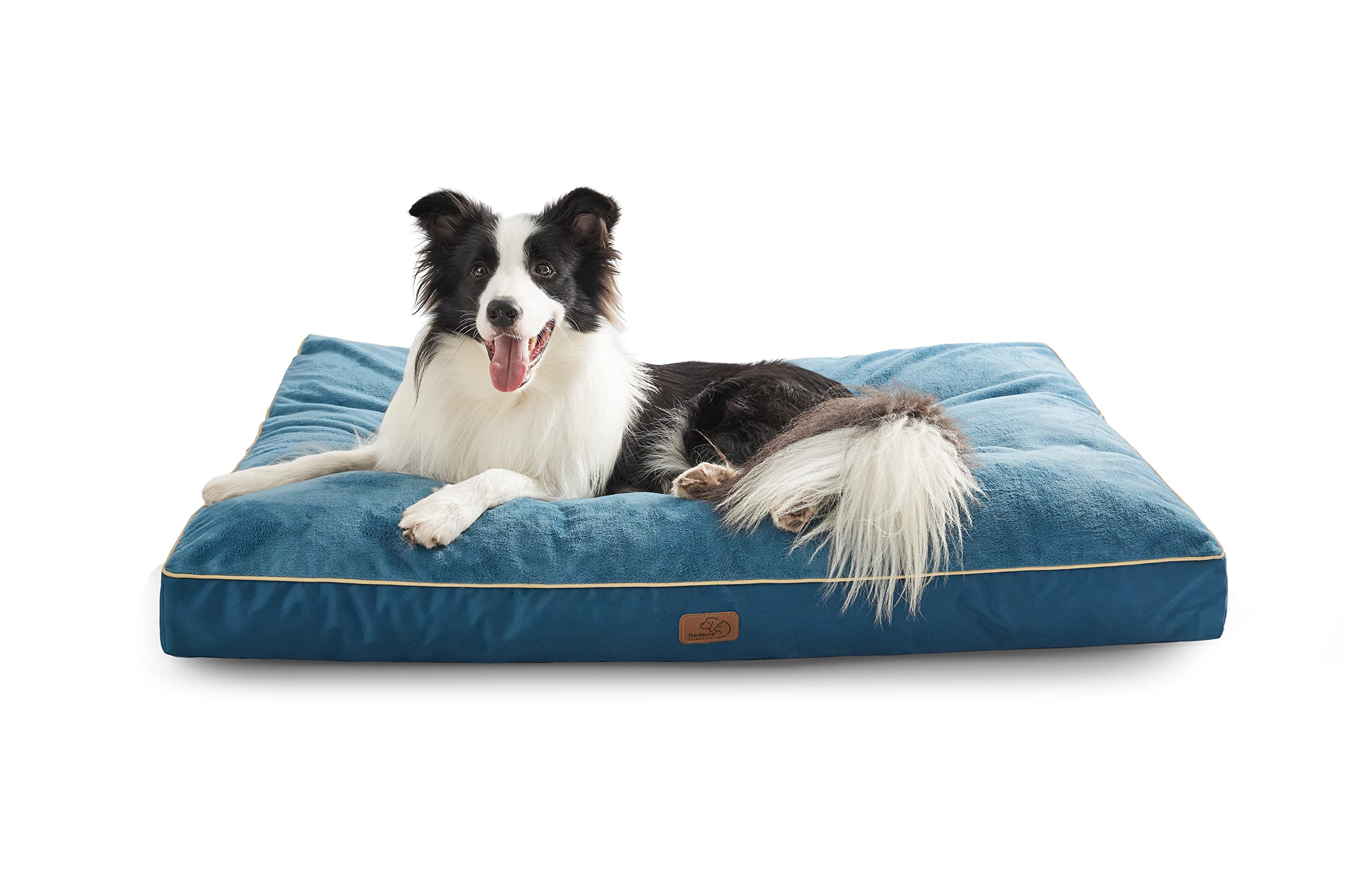 Cama Impermeable Para Perros Extragrandes, Color Azul - Venta Internacional.
