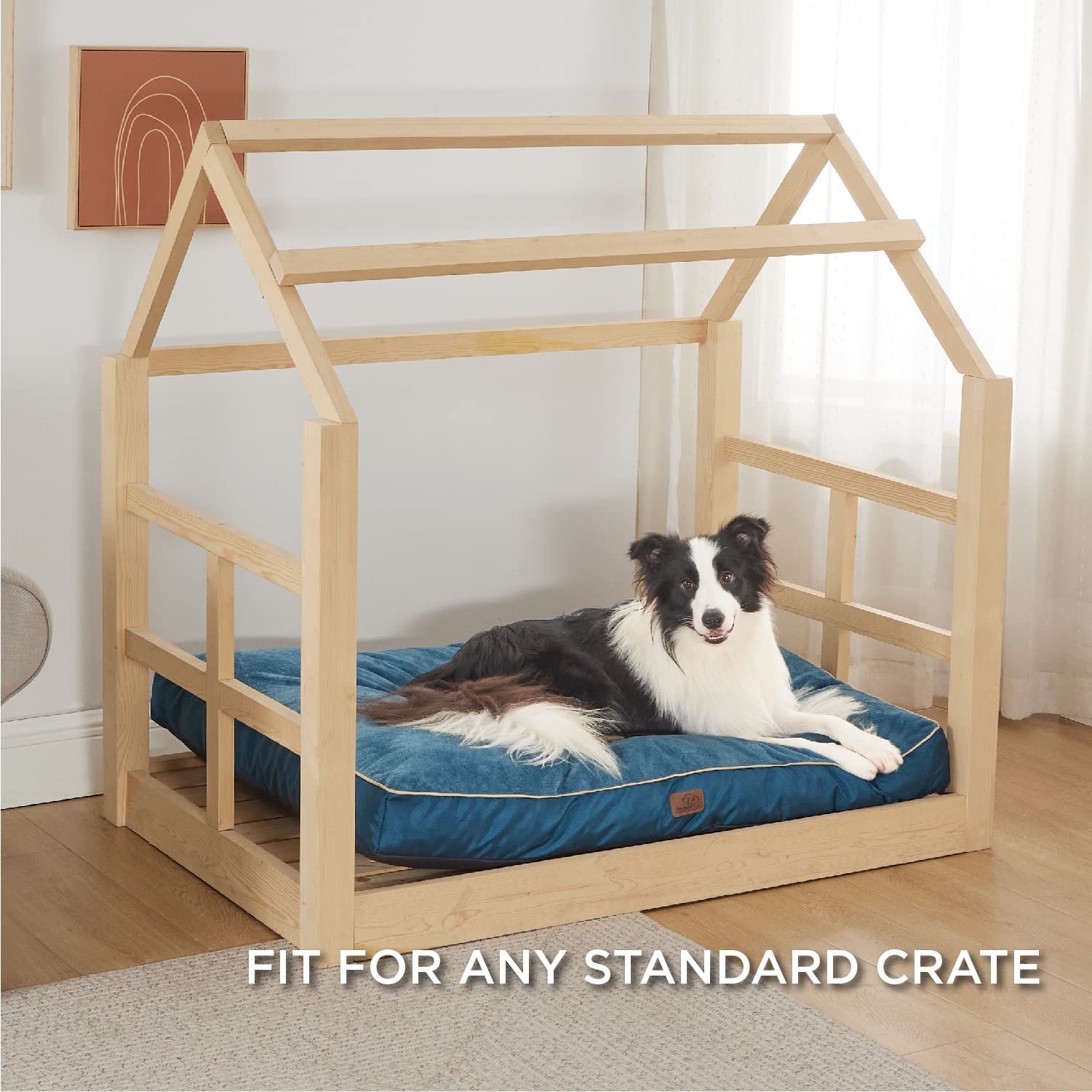 Foto 3 pulgar | Cama Impermeable Para Perros Extragrandes, Color Azul - Venta Internacional.