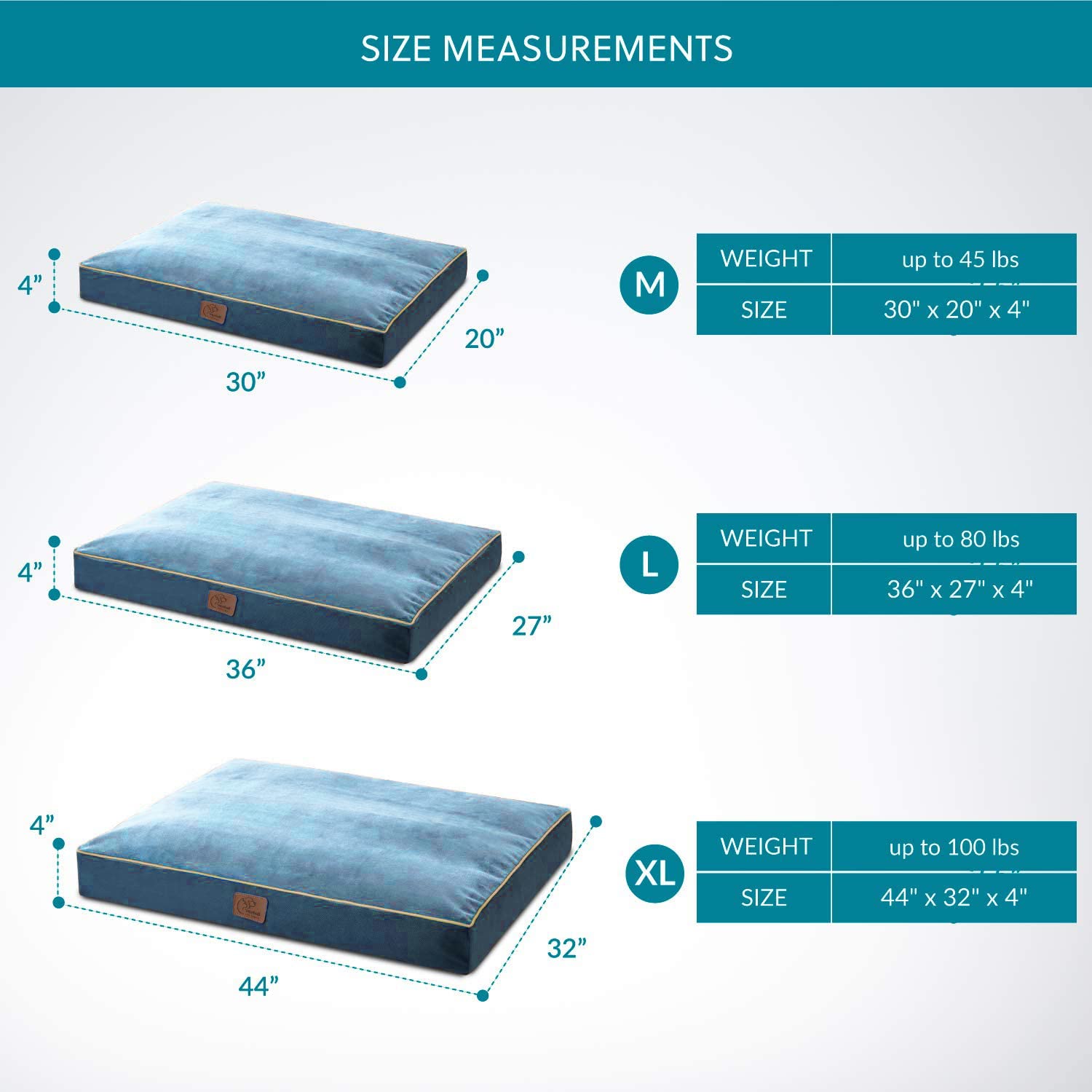 Foto 6 | Cama Impermeable Para Perros Extragrandes, Color Azul - Venta Internacional.