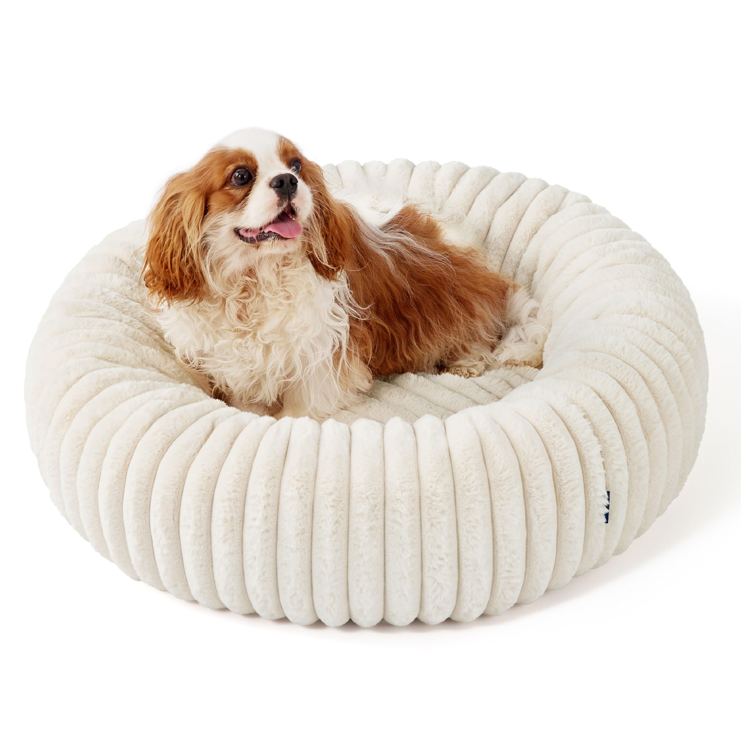 Foto 8 pulgar | Cama Para Perro Bedsure Donut, Tamaño Mediano, Lavable, Piel Sintética, Pana, Talla M - Venta Internacional.
