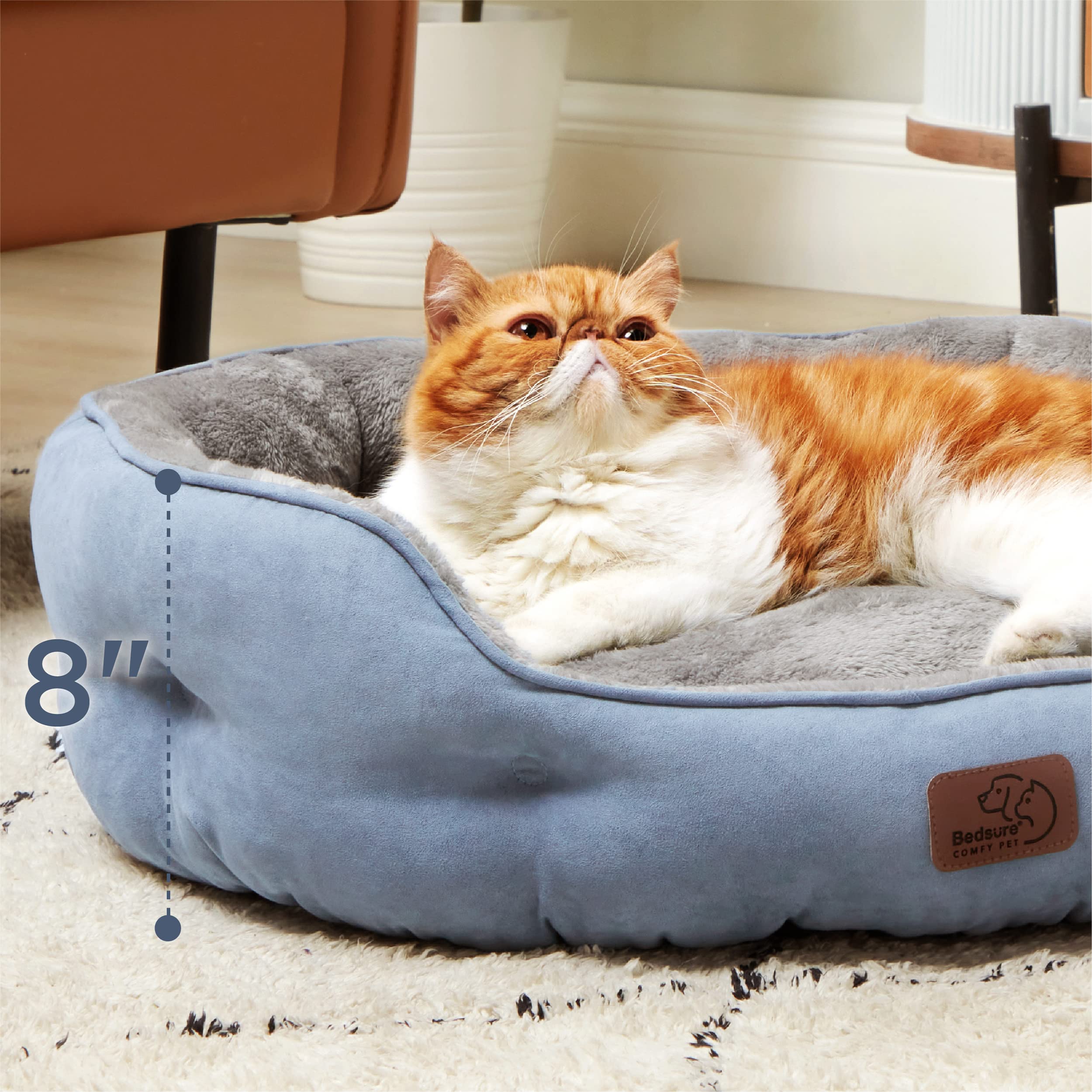 Foto 4 pulgar | Cama Para Mascotas Para Perros Y Gatos Pequeños, Lavable, 63 Cm - Venta Internacional.