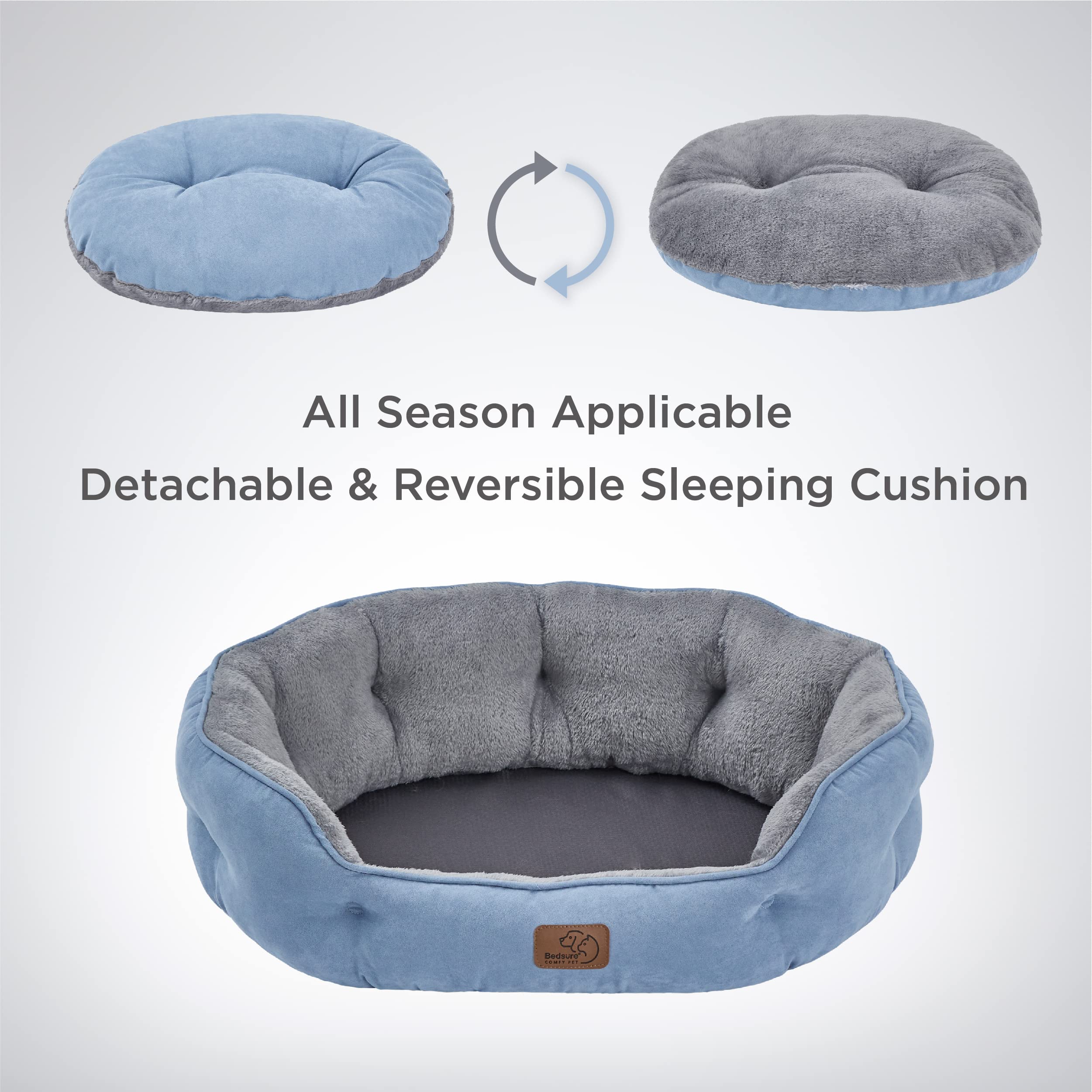 Foto 7 pulgar | Cama Para Mascotas Para Perros Y Gatos Pequeños, Lavable, 63 Cm - Venta Internacional.