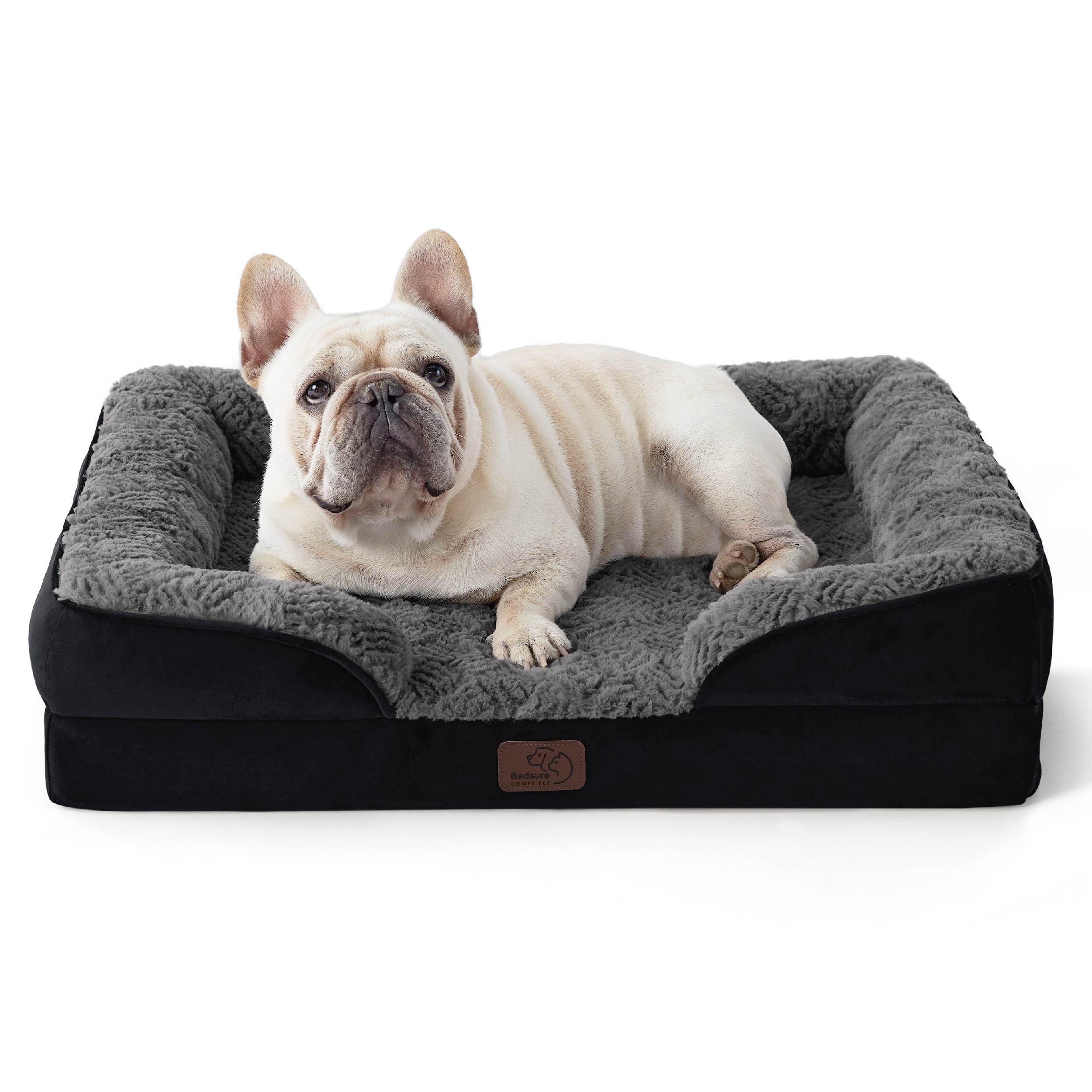 Foto 2 pulgar | Cama Ortopédica Para Perros De Tamaño Mediano, Color Negro - Venta Internacional.