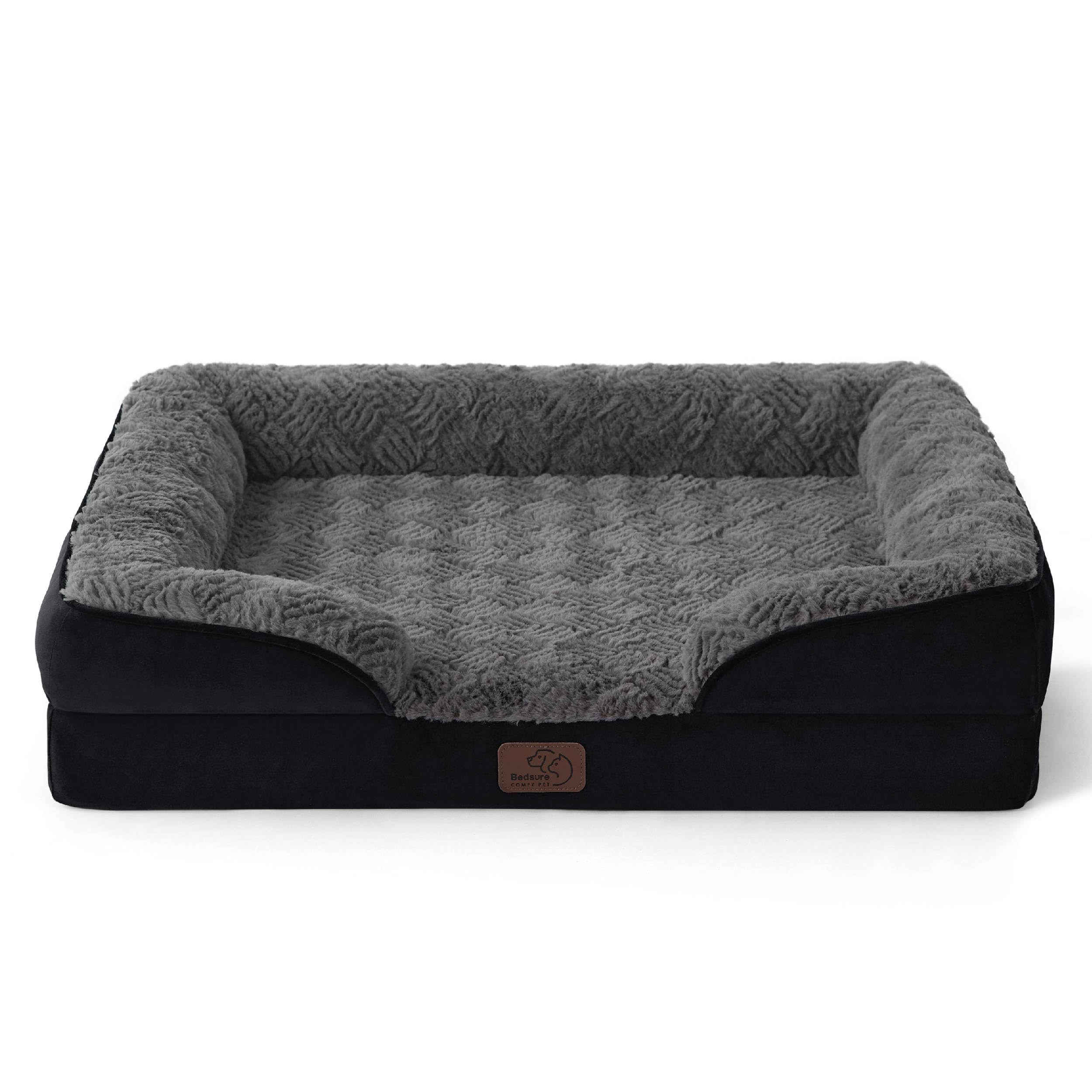 Foto 6 | Cama Ortopédica Para Perros De Tamaño Mediano, Color Negro - Venta Internacional.