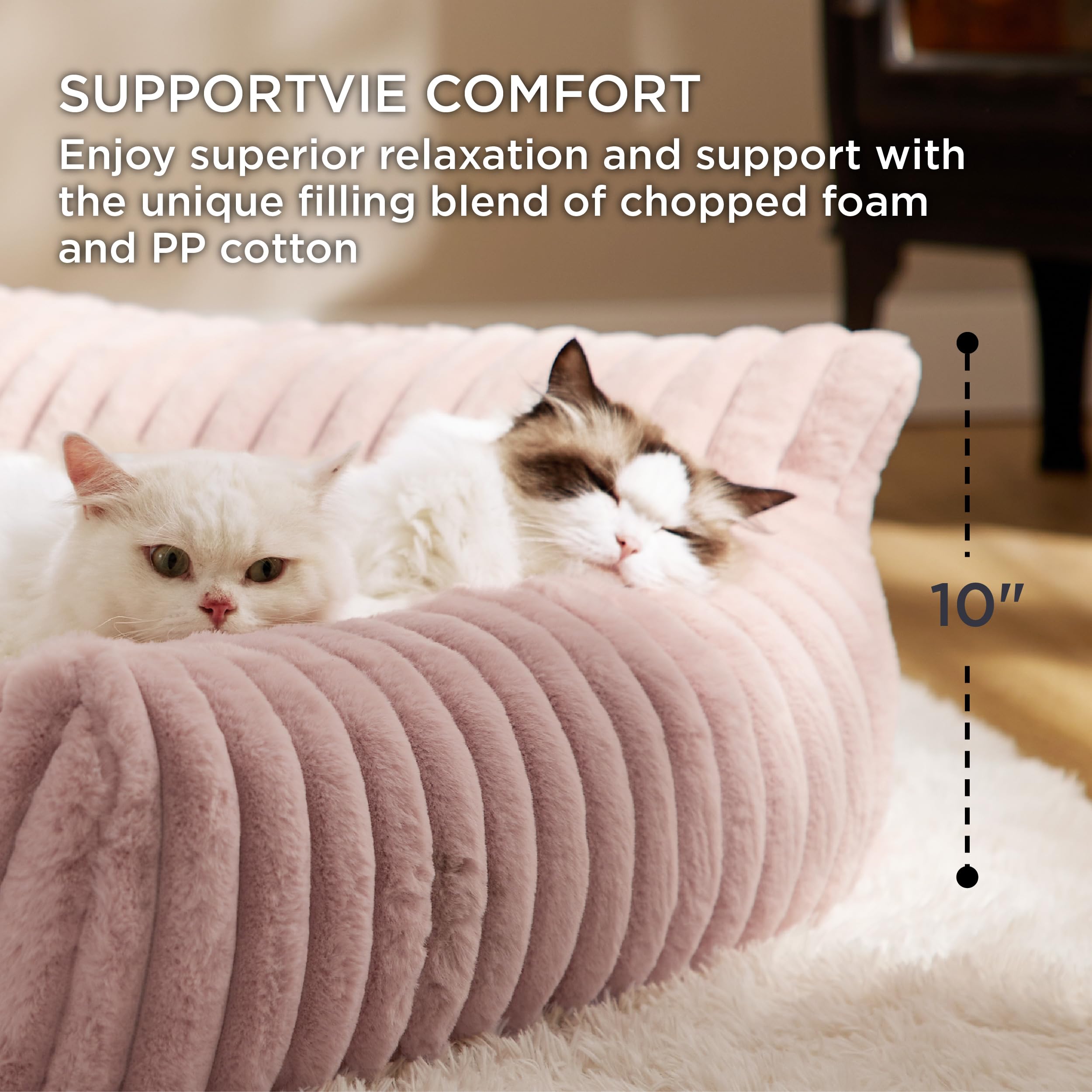 Foto 4 pulgar | Sofá Para Mascotas Bedsure, Bonito Sofá Con Forma De Gato Para Mascotas, Perros Pequeños Y Medianos - Venta Interna