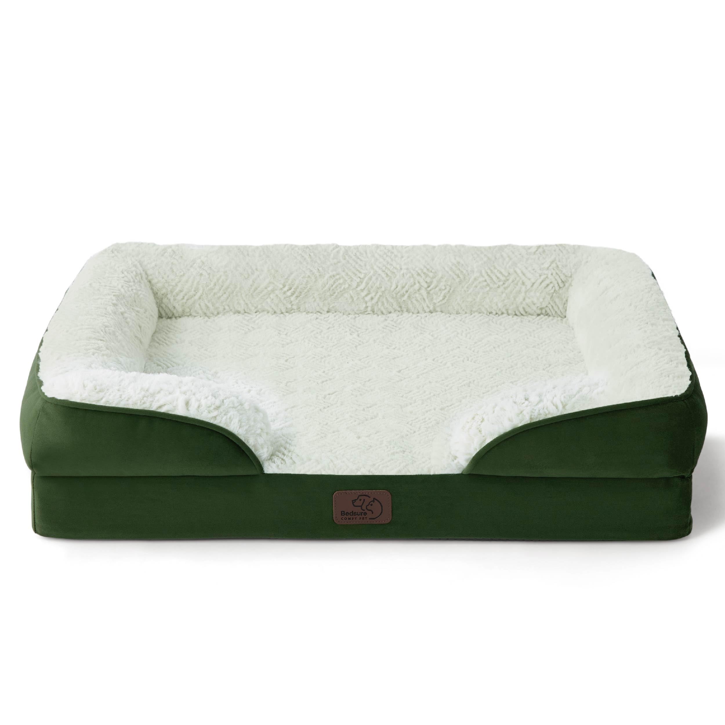 Foto 7 pulgar | Cama Ortopédica Para Perros De Tamaño Mediano, Color Verde - Venta Internacional.
