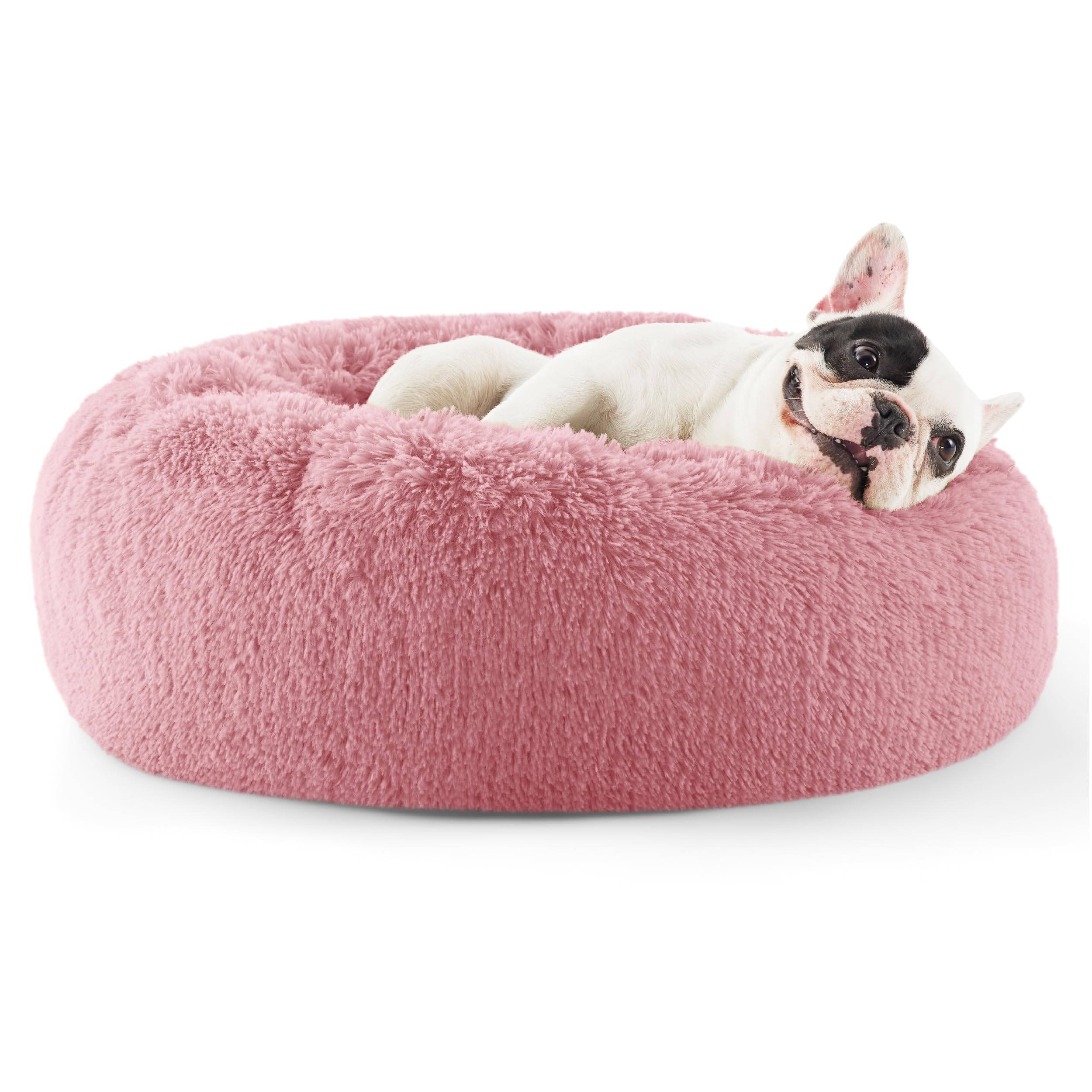 Foto 2 pulgar | Cama Para Perros, Relajante, Rosquilla, Lavable Para Perros Pequeños, Color Malva - Venta Internacional.