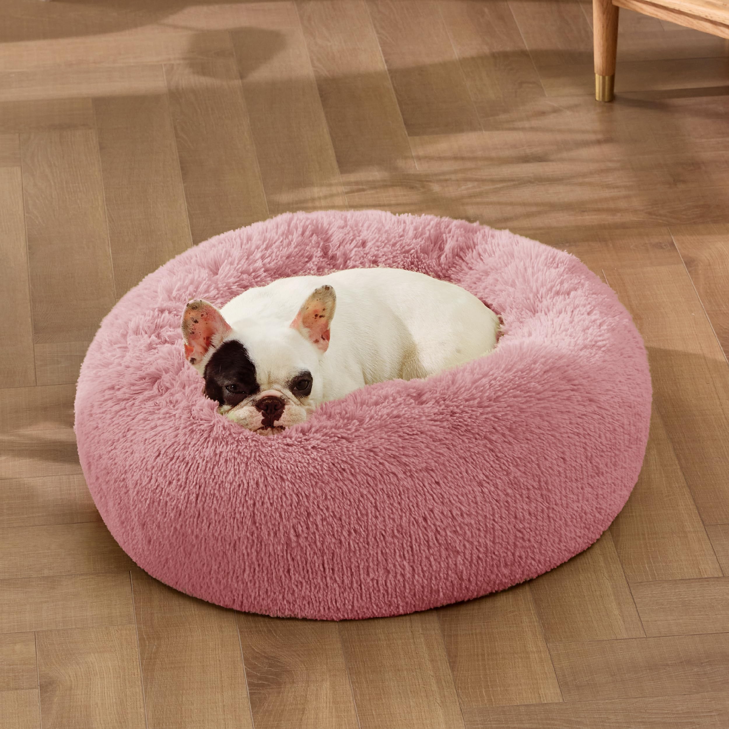 Foto 5 pulgar | Cama Para Perros, Relajante, Rosquilla, Lavable Para Perros Pequeños, Color Malva - Venta Internacional.